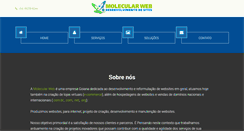 Desktop Screenshot of molecularweb.com.br