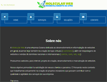 Tablet Screenshot of molecularweb.com.br